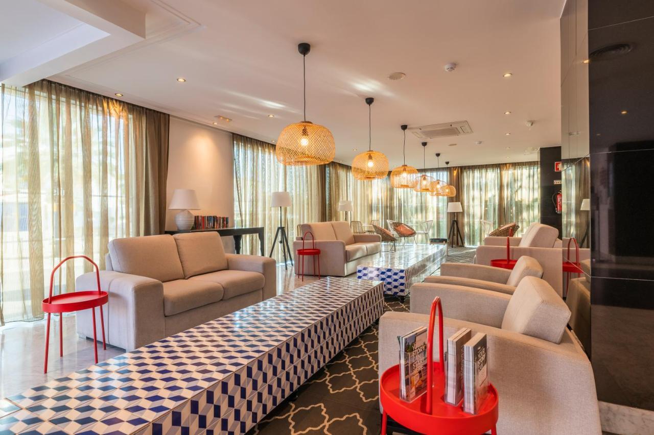 Topazio Vibe Beach Hotel & Apartments - Adults Friendly Albufeira Bagian luar foto
