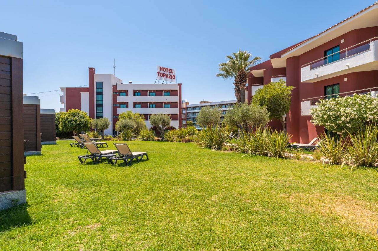 Topazio Vibe Beach Hotel & Apartments - Adults Friendly Albufeira Bagian luar foto