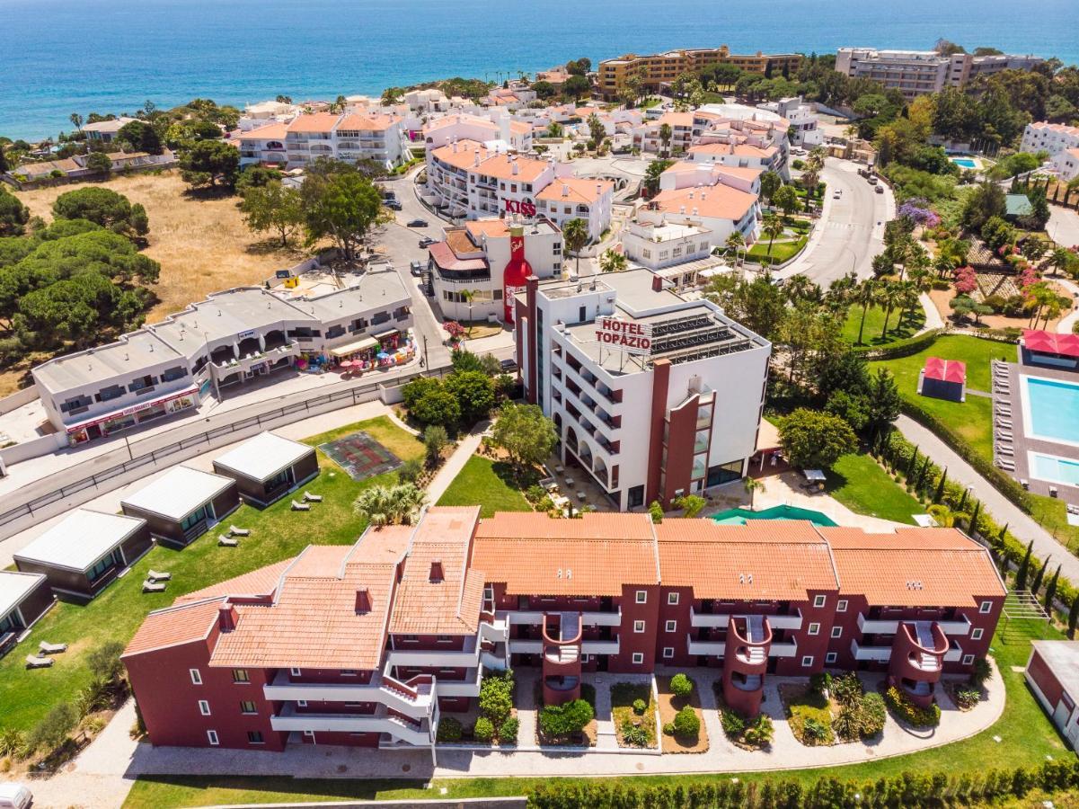 Topazio Vibe Beach Hotel & Apartments - Adults Friendly Albufeira Bagian luar foto