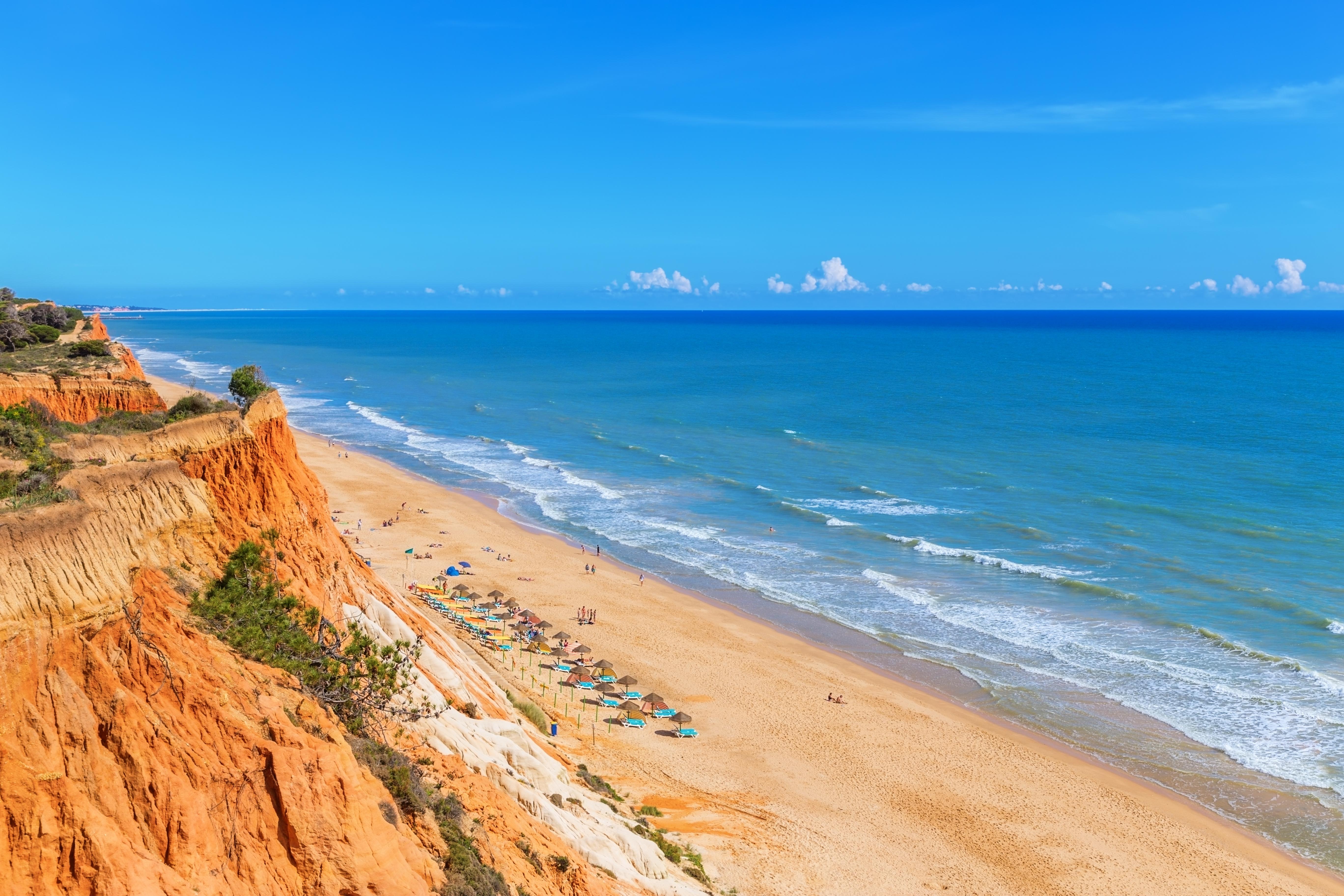 Topazio Vibe Beach Hotel & Apartments - Adults Friendly Albufeira Bagian luar foto